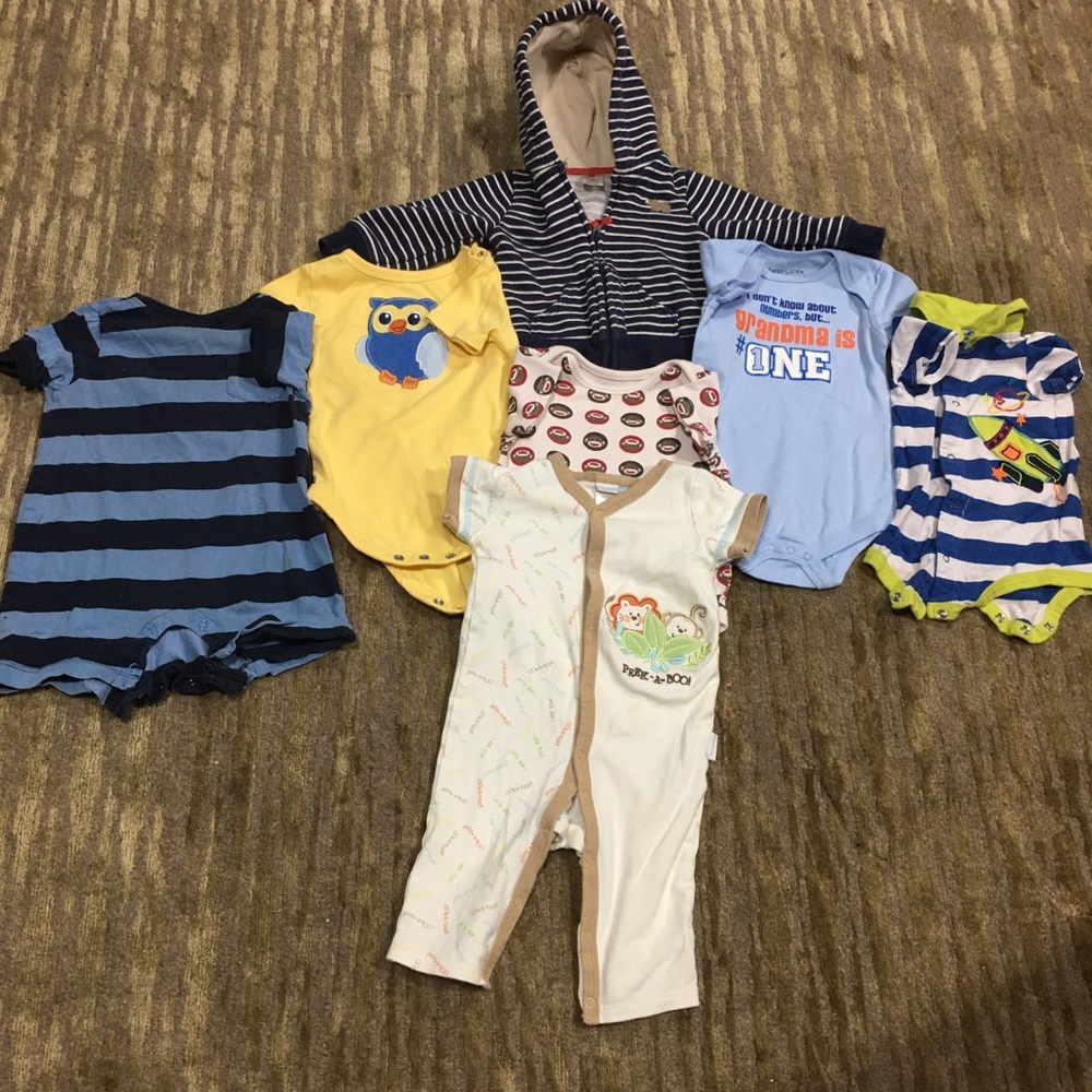 Baby boy clothes lot of 7- pieces (#8)